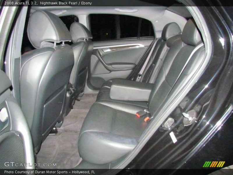 Rear Seat of 2008 TL 3.2