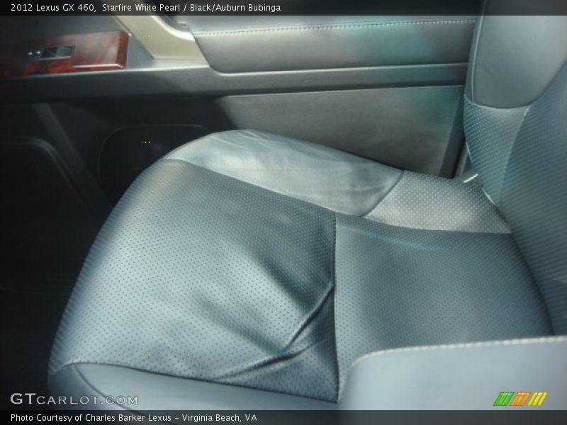 Starfire White Pearl / Black/Auburn Bubinga 2012 Lexus GX 460