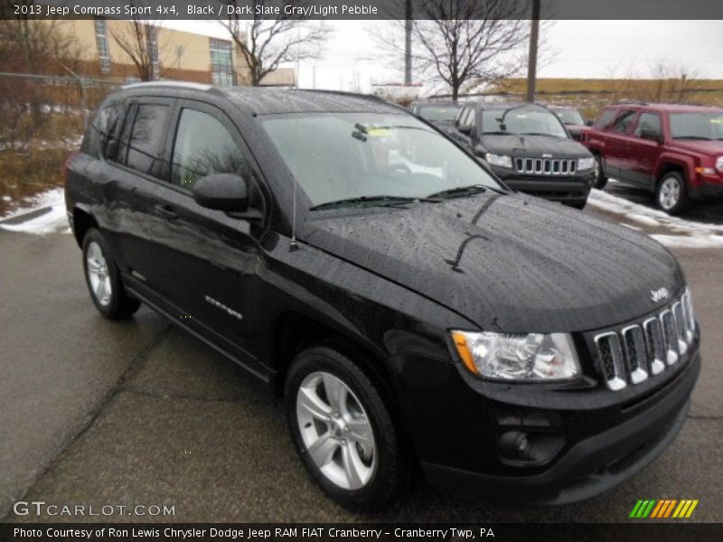 Black / Dark Slate Gray/Light Pebble 2013 Jeep Compass Sport 4x4
