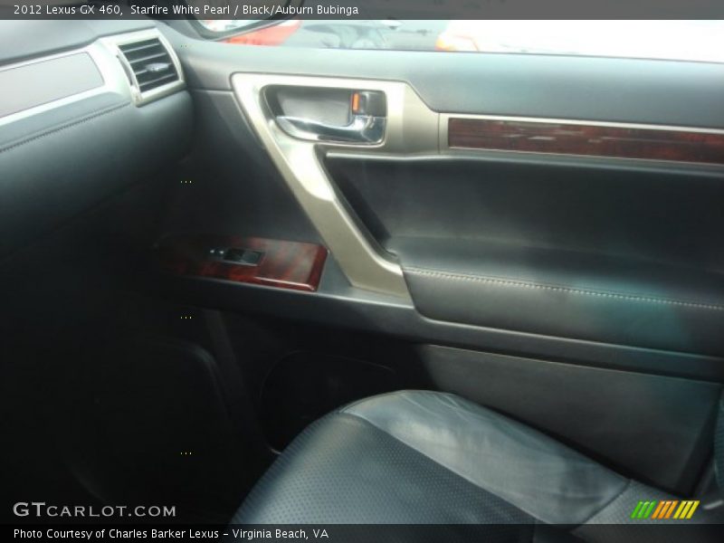 Starfire White Pearl / Black/Auburn Bubinga 2012 Lexus GX 460