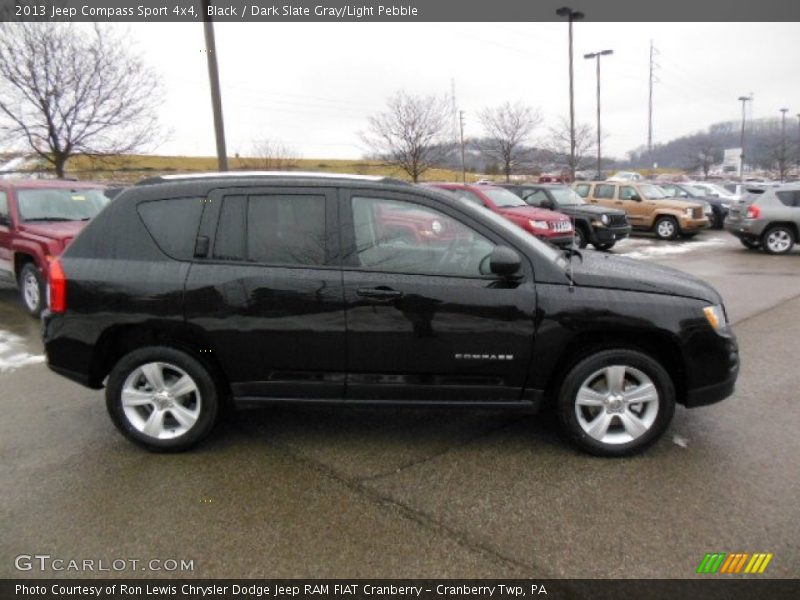 Black / Dark Slate Gray/Light Pebble 2013 Jeep Compass Sport 4x4