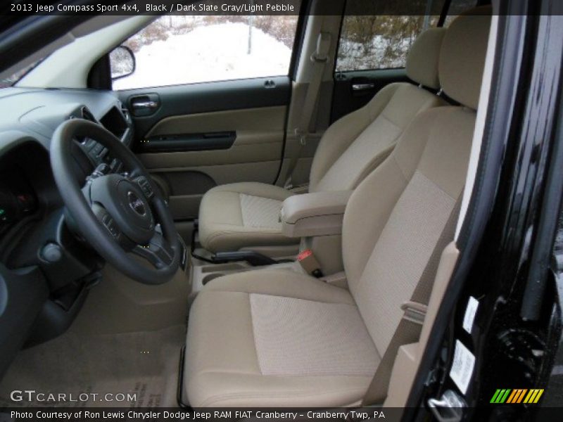 Black / Dark Slate Gray/Light Pebble 2013 Jeep Compass Sport 4x4