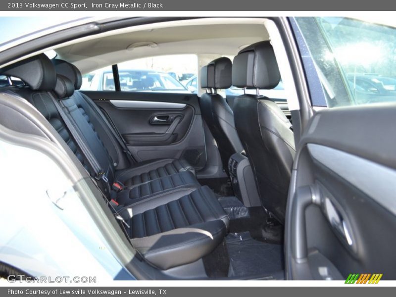 Iron Gray Metallic / Black 2013 Volkswagen CC Sport