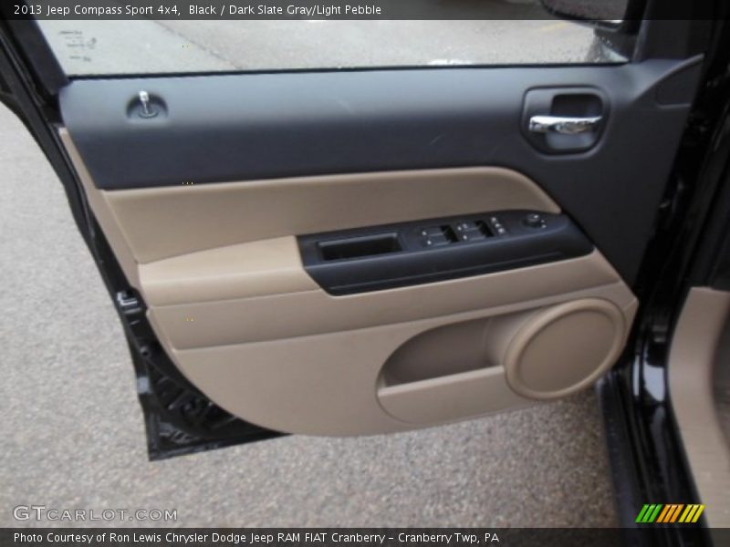 Black / Dark Slate Gray/Light Pebble 2013 Jeep Compass Sport 4x4