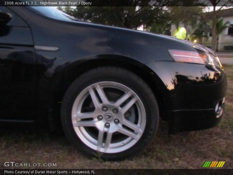 Nighthawk Black Pearl / Ebony 2008 Acura TL 3.2