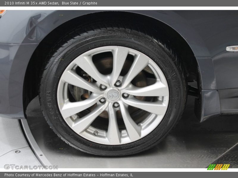  2010 M 35x AWD Sedan Wheel