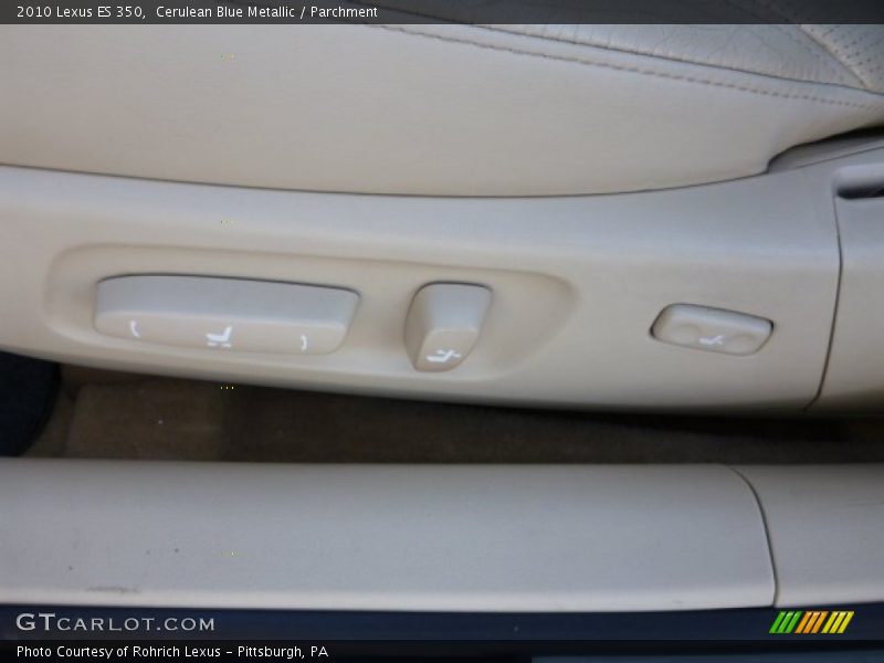 Cerulean Blue Metallic / Parchment 2010 Lexus ES 350
