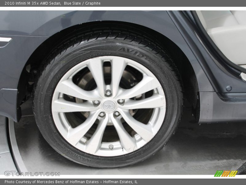  2010 M 35x AWD Sedan Wheel