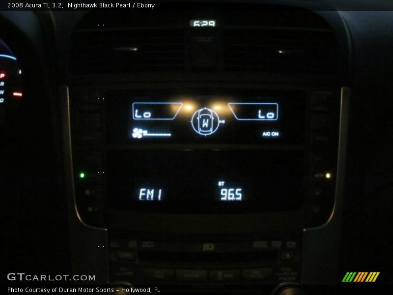Nighthawk Black Pearl / Ebony 2008 Acura TL 3.2