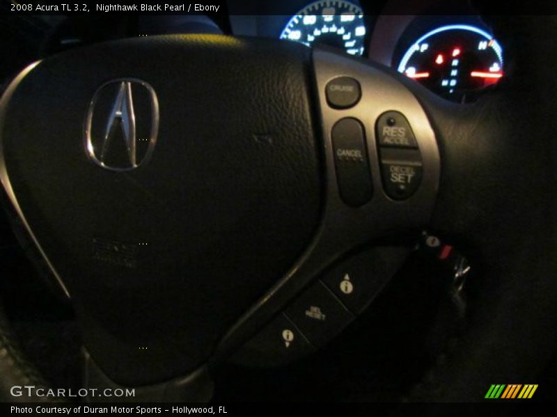 Nighthawk Black Pearl / Ebony 2008 Acura TL 3.2