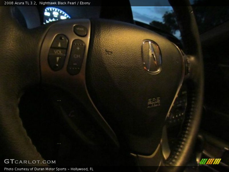 Nighthawk Black Pearl / Ebony 2008 Acura TL 3.2