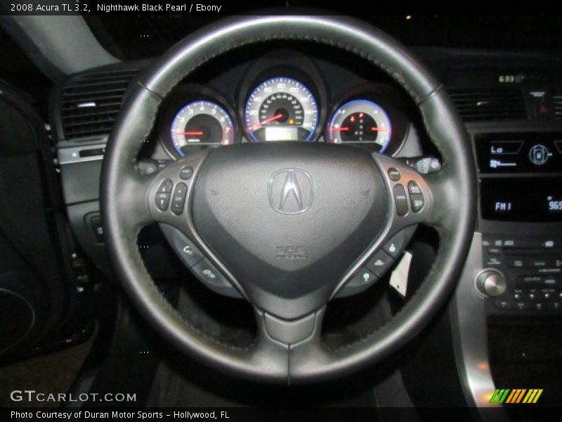 Nighthawk Black Pearl / Ebony 2008 Acura TL 3.2