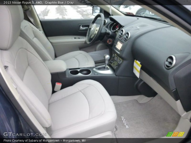 Graphite Blue / Gray 2013 Nissan Rogue SL AWD
