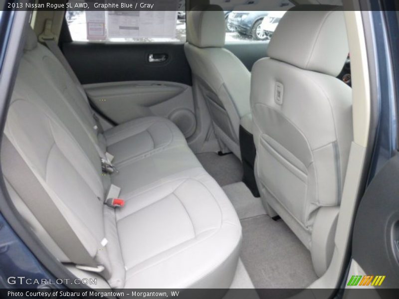 Graphite Blue / Gray 2013 Nissan Rogue SL AWD