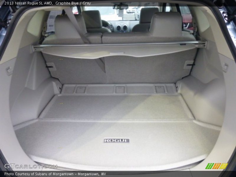 Graphite Blue / Gray 2013 Nissan Rogue SL AWD