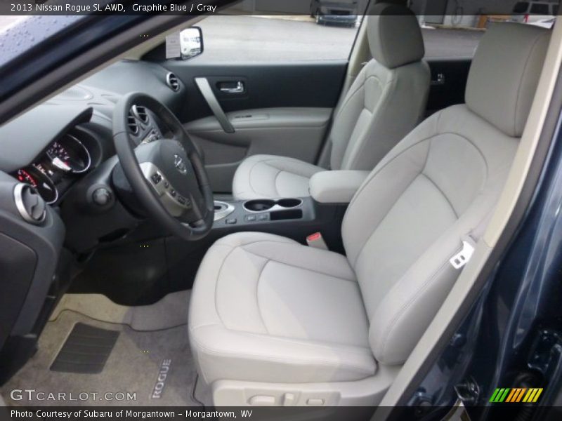 Graphite Blue / Gray 2013 Nissan Rogue SL AWD
