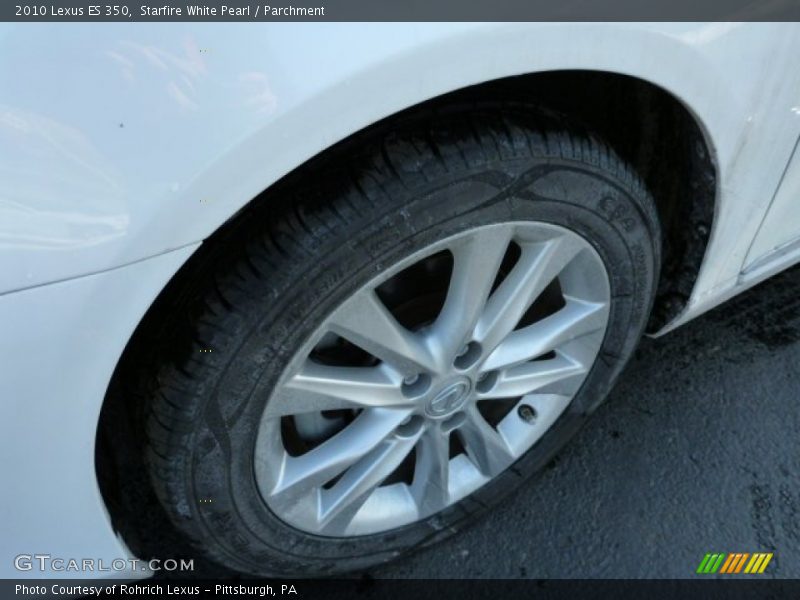 Starfire White Pearl / Parchment 2010 Lexus ES 350