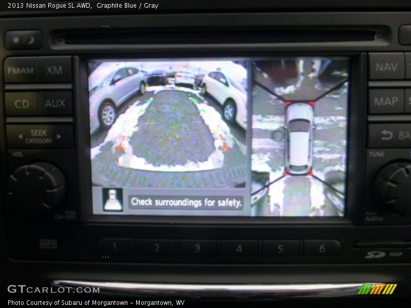 Graphite Blue / Gray 2013 Nissan Rogue SL AWD
