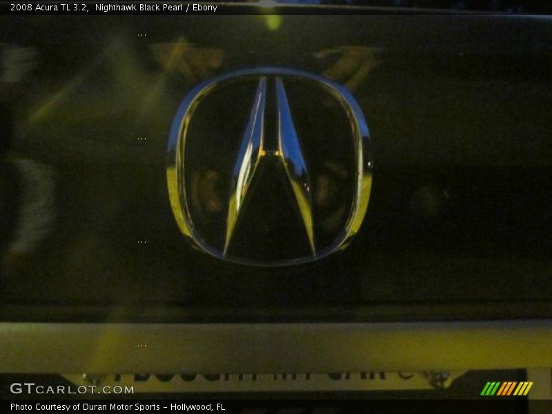 Nighthawk Black Pearl / Ebony 2008 Acura TL 3.2