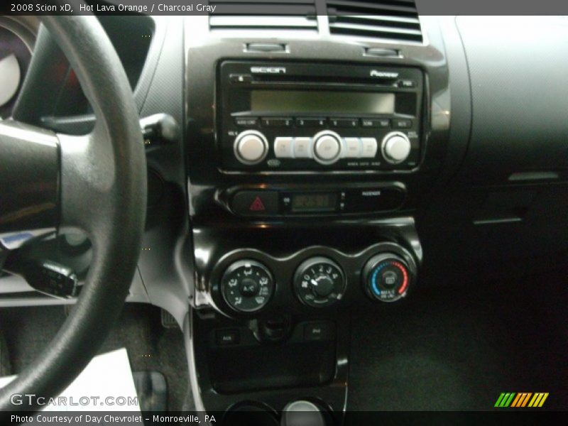 Hot Lava Orange / Charcoal Gray 2008 Scion xD