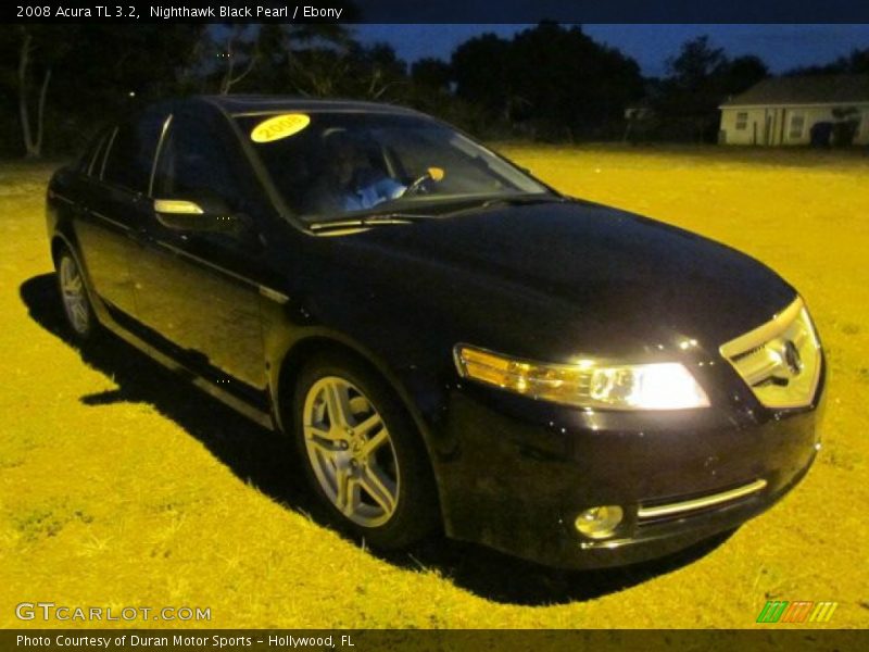 Nighthawk Black Pearl / Ebony 2008 Acura TL 3.2