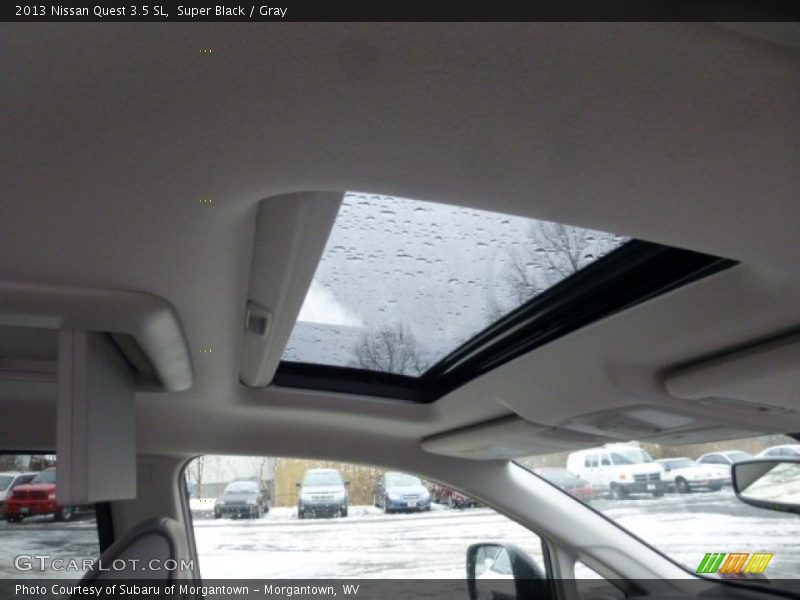 Super Black / Gray 2013 Nissan Quest 3.5 SL
