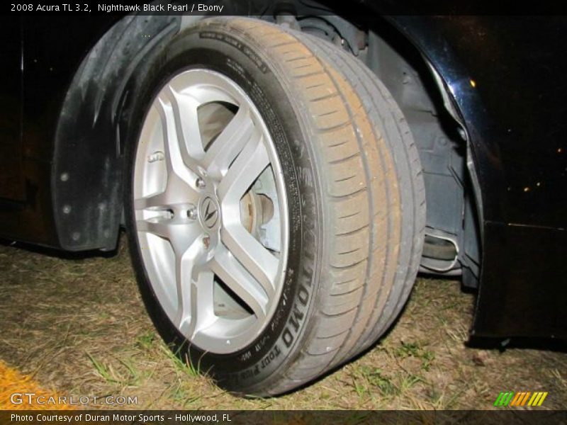Nighthawk Black Pearl / Ebony 2008 Acura TL 3.2
