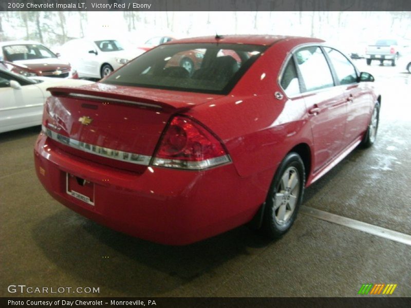 Victory Red / Ebony 2009 Chevrolet Impala LT