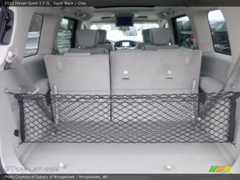  2013 Quest 3.5 SL Trunk