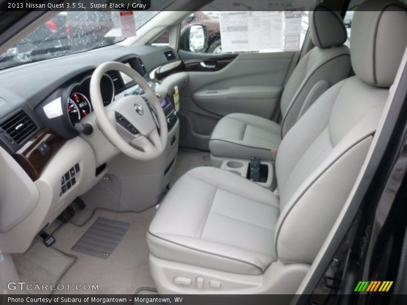  2013 Quest 3.5 SL Gray Interior