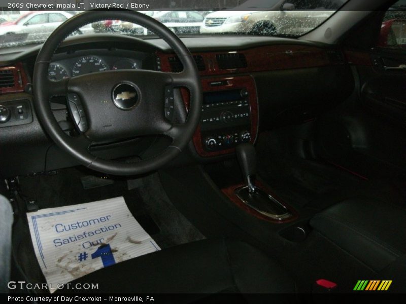 Victory Red / Ebony 2009 Chevrolet Impala LT