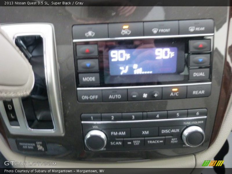 Super Black / Gray 2013 Nissan Quest 3.5 SL