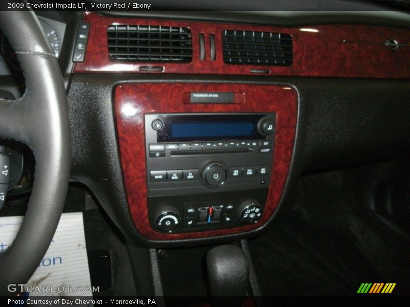 Victory Red / Ebony 2009 Chevrolet Impala LT