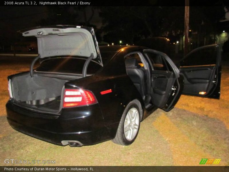Nighthawk Black Pearl / Ebony 2008 Acura TL 3.2