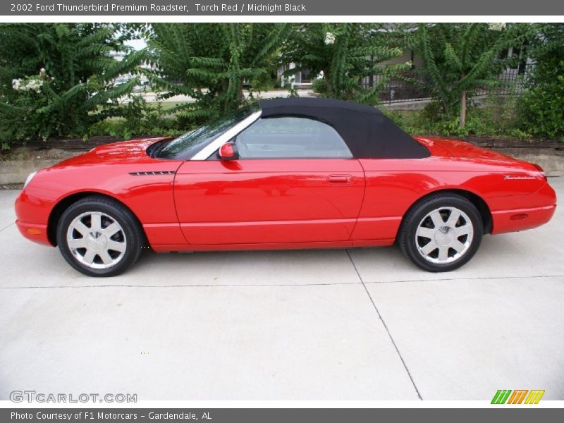  2002 Thunderbird Premium Roadster Torch Red