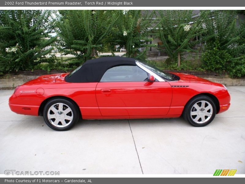  2002 Thunderbird Premium Roadster Torch Red