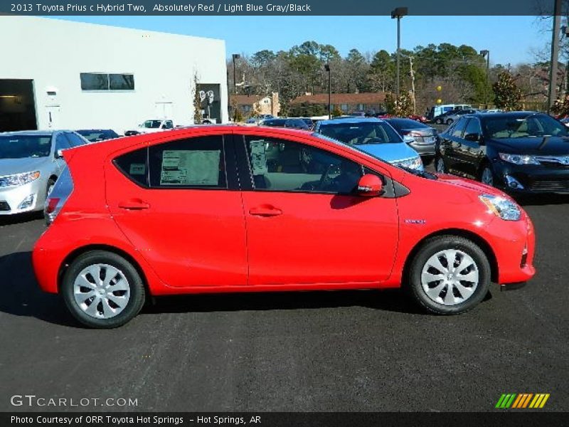  2013 Prius c Hybrid Two Absolutely Red