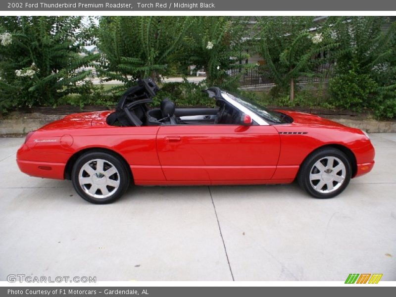  2002 Thunderbird Premium Roadster Torch Red