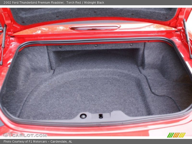  2002 Thunderbird Premium Roadster Trunk