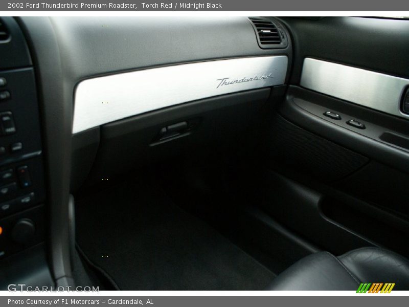 Torch Red / Midnight Black 2002 Ford Thunderbird Premium Roadster