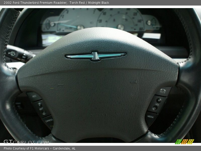 Controls of 2002 Thunderbird Premium Roadster