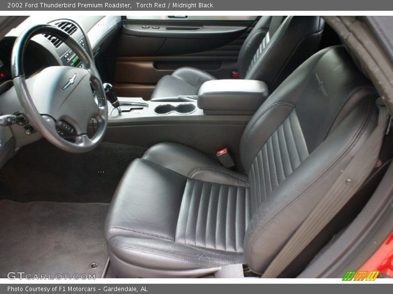 Front Seat of 2002 Thunderbird Premium Roadster