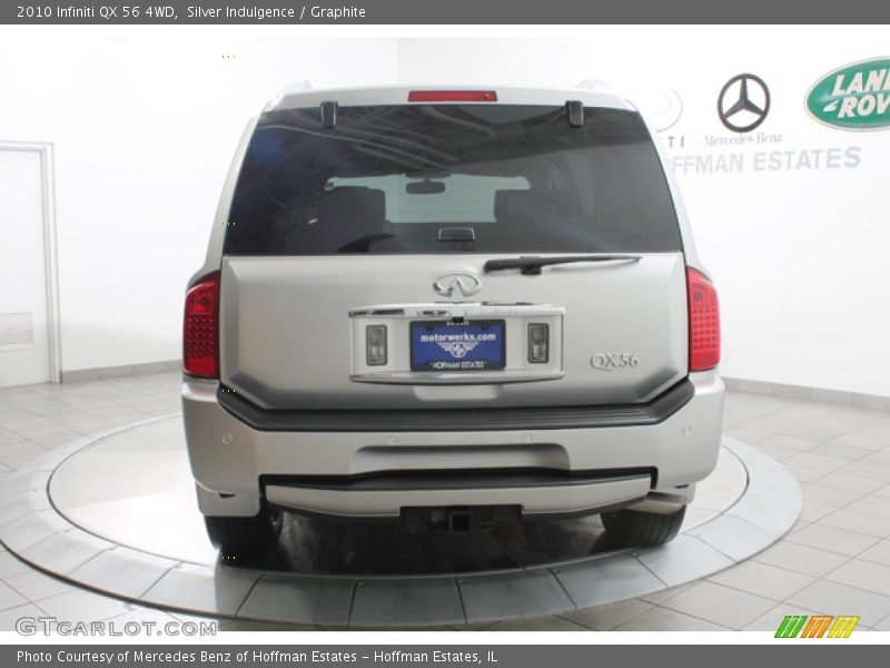 Silver Indulgence / Graphite 2010 Infiniti QX 56 4WD