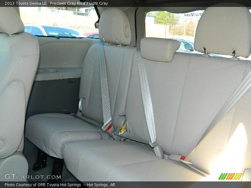 Predawn Gray Mica / Light Gray 2013 Toyota Sienna LE