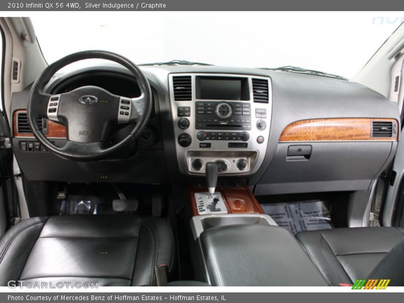 Silver Indulgence / Graphite 2010 Infiniti QX 56 4WD