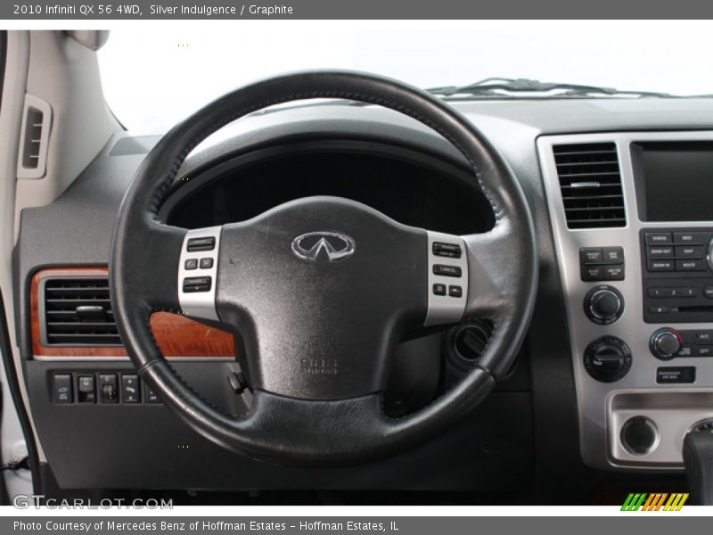 Silver Indulgence / Graphite 2010 Infiniti QX 56 4WD