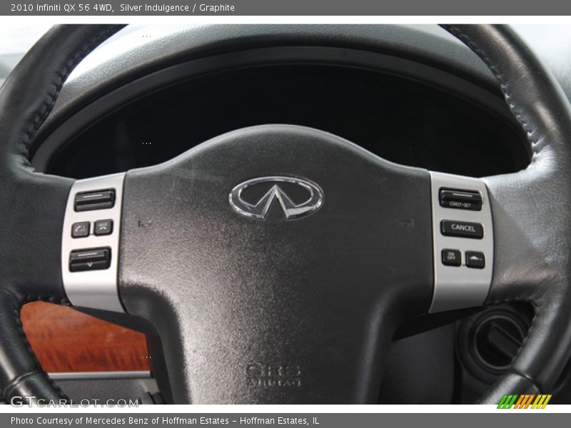 Silver Indulgence / Graphite 2010 Infiniti QX 56 4WD