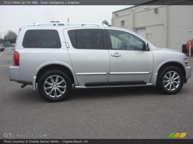Silver Indulgence / Graphite 2010 Infiniti QX 56 4WD