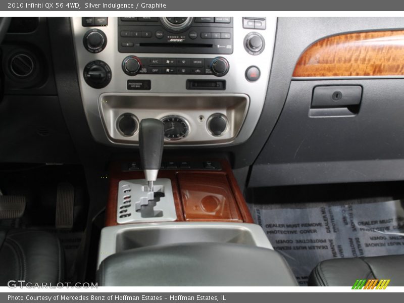 Silver Indulgence / Graphite 2010 Infiniti QX 56 4WD