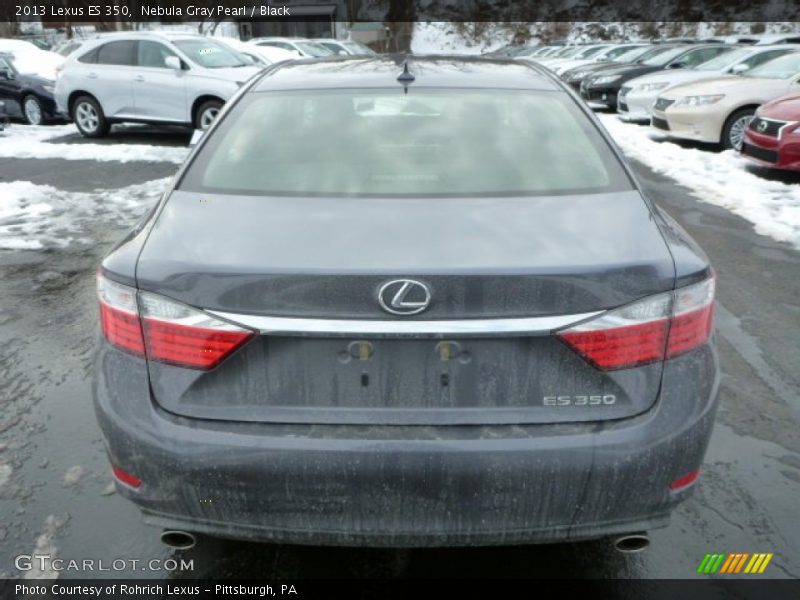Nebula Gray Pearl / Black 2013 Lexus ES 350